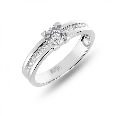 Украшение для невесты R756-FS10361-М9202 - Ювелирный бренд Московский ювелирный завод в Новосибирске...