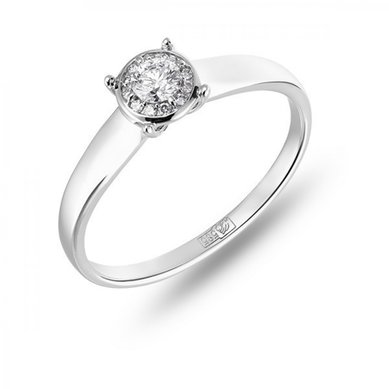 Украшение для невесты R756-FS12096-М9203 - Ювелирный бренд Московский ювелирный завод в Новосибирске...