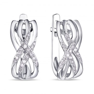 Серьги E108-1982665CD-R17-М9209 - Ювелирный бренд Московский ювелирный завод в Новосибирске