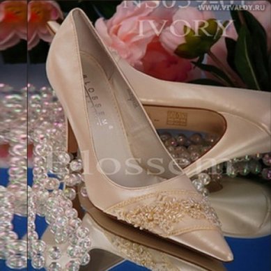 Свадебная обувь 017-В1084 - Свадебный салон Вивальди