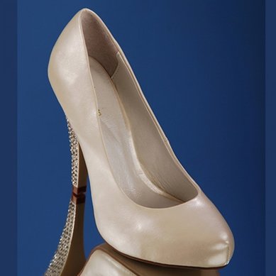 Свадебная обувь NP100062HJ-146-IVORY-KZ1-А1152 - Дизайн-центр свадебной и вечерней моды Афродита...