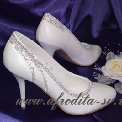 Свадебная обувь 3330-2-А1157 - Дизайн-центр свадебной и вечерней моды Афродита