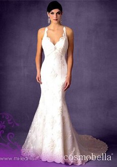 Свадебное платье 7318-М24791. Силуэт Русалка (Рыбка), длинное со шлейфом.