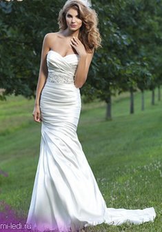 Свадебное платье 3666-М24798. Силуэт Русалка (Рыбка), длинное со шлейфом.