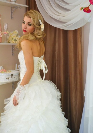 Свадебное платье прокат-А37996 - Свадебный салон АМУР