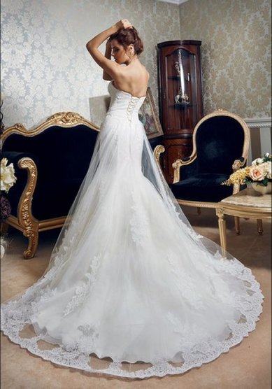 Свадебное платье 1401 Abelia-Л41199 - Свадебный салон Лорен