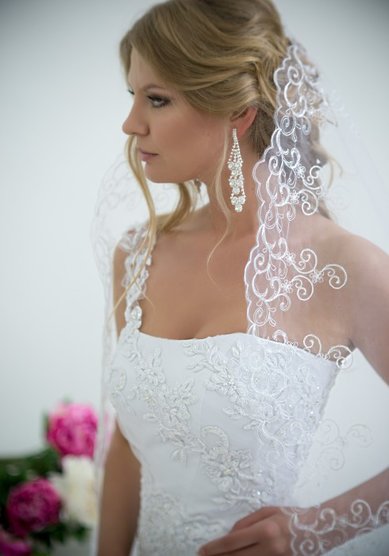 Свадебное платье elegance-C35604 - Cтудия свадебной и вечерней моды Carillon