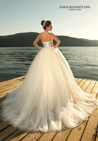 Свадебное платье Бриджит-P24313 - Салон свадебного и вечернего платья Pauline