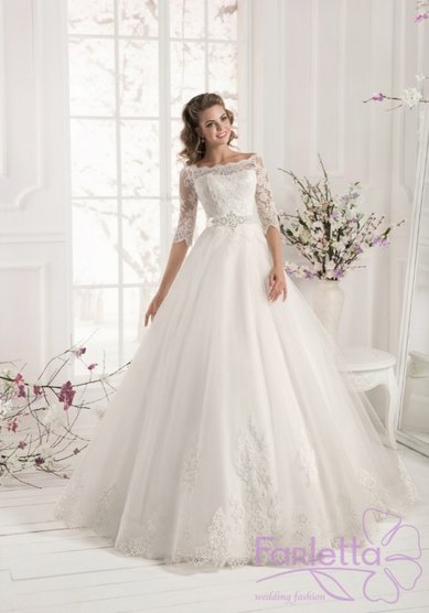 Свадебное платье Камелия-P24323 - Салон свадебного и вечернего платья Pauline