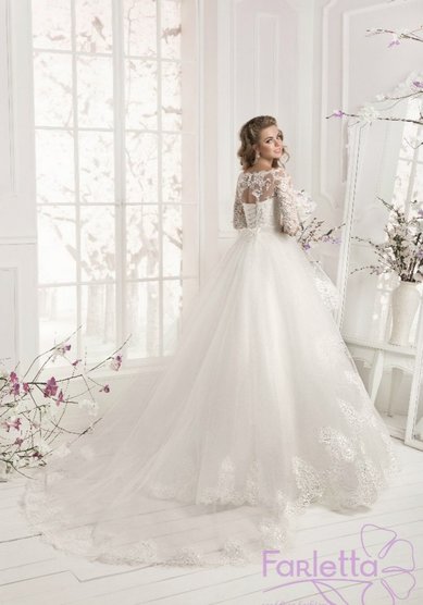 Свадебное платье Камелия-P24323 - Салон свадебного и вечернего платья Pauline