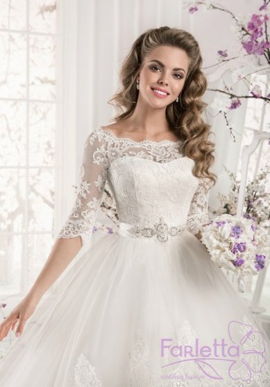 Свадебное платье Камелия-P24323 - Салон свадебного и вечернего платья Pauline