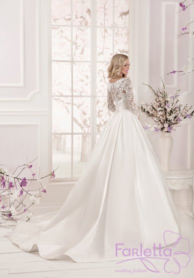 Свадебное платье Анисум-P58623 - Салон свадебного и вечернего платья Pauline