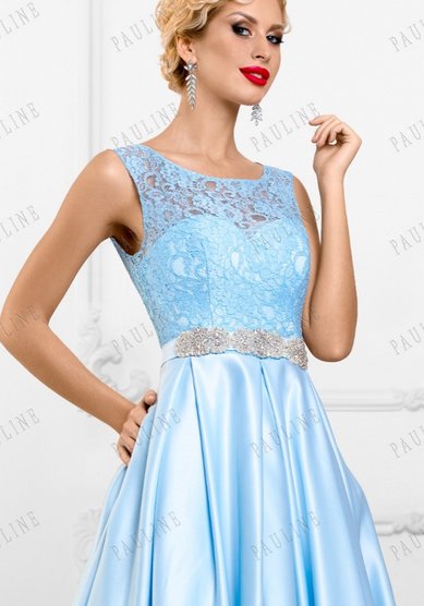 Вечернее платье Алекса Люкс-P58624 - Салон свадебного и вечернего платья Pauline