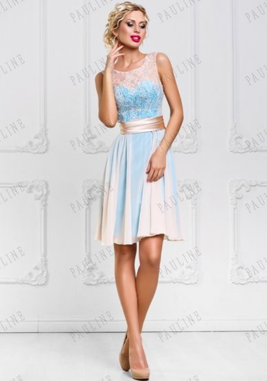 Вечернее платье Меган-P58688 - Салон свадебного и вечернего платья Pauline