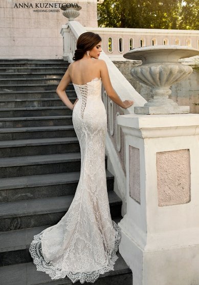 Свадебное платье Августина (платье-трансформер)-P59728 - Салон свадебного и вечернего платья Pauline...