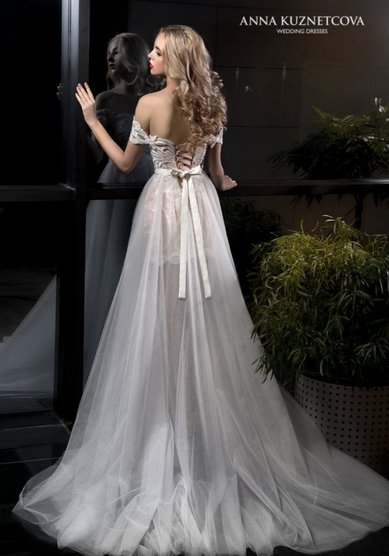 Свадебное платье Белла (платье-трансформер)-P59729 - Салон свадебного и вечернего платья Pauline...