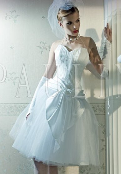 Свадебное платье ЭМБИАНС-P24338 - Салон свадебного и вечернего платья Pauline