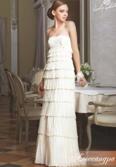 Свадебное платье Алессандра-Б24374 - Салон свадебного и вечернего платья Богиня любви...