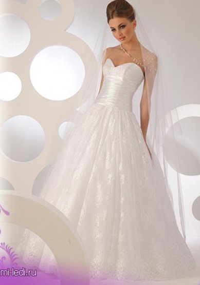 Свадебное платье Дениз-М24843 - Свадебный салон Ми Леди