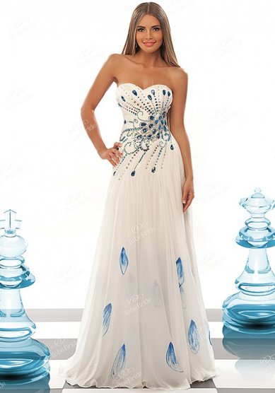 Вечернее платье C0013B-225417 - Свадебный салон 28 НЕВЕСТ