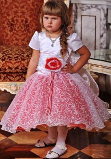Детское платье 10-0017-Б25754 - Салон свадебного и вечернего платья Богиня любви