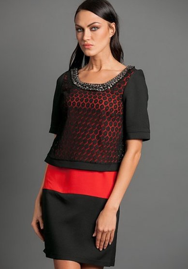 Вечернее платье Life Time 09782 (Red)-Б34068 - Салон свадебного и вечернего платья Богиня любви...