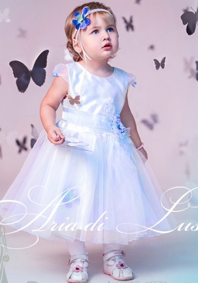 Детское платье Анютка-Б34652 - Салон свадебного и вечернего платья Богиня любви