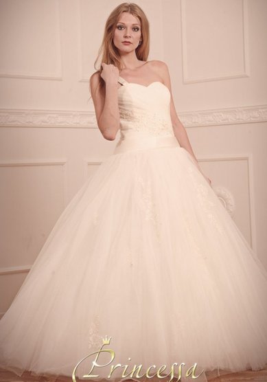 Свадебное платье P36652 - Свадебный мир совершенства Princessa