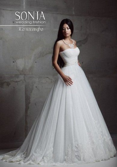 Свадебное платье Комильфо-М40707 - Свадебный салон Мендельсон