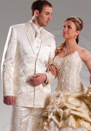 Свадебный мужской костюм Королевская роскошь-S1281 - Магазин-ателье мужского костюма SOLO AVANTI...