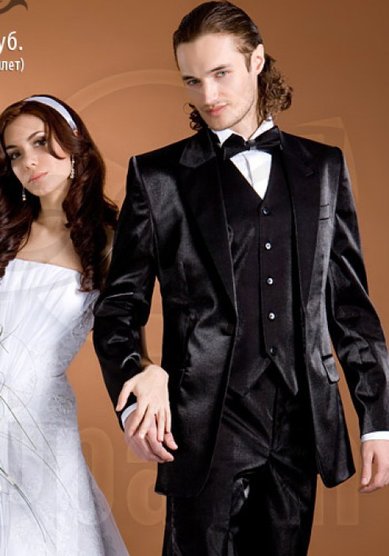 Свадебный мужской костюм Гармония контраста-S1293 - Магазин-ателье мужского костюма SOLO AVANTI...