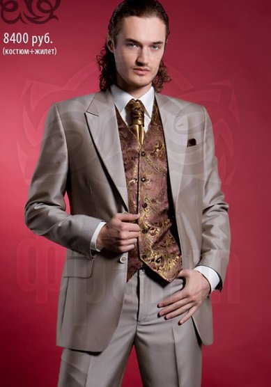 Свадебный мужской костюм Яркая индивидуальность-S1307 - Магазин-ателье мужского костюма SOLO AVANTI...