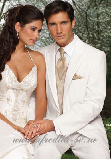 Свадебный мужской костюм 008-А1319 - Дизайн-центр свадебной и вечерней моды Афродита