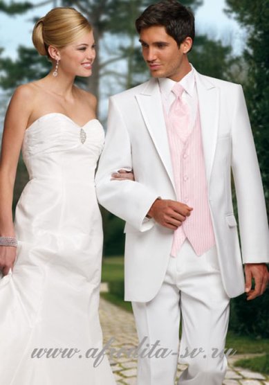 Свадебный мужской костюм 012-А1323 - Дизайн-центр свадебной и вечерней моды Афродита