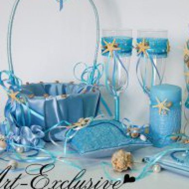 Свадебный набор A32689 - Свадебные аксессуары Art-Exclusive