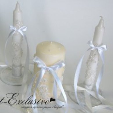 Свечи A32692 - Свадебные аксессуары Art-Exclusive