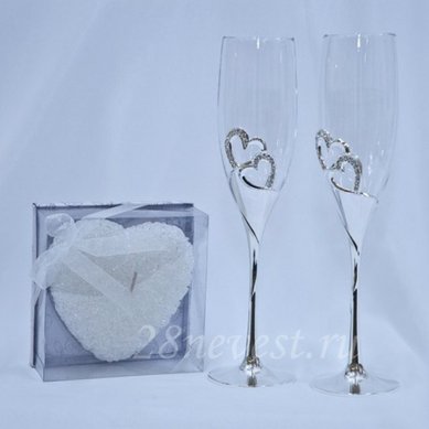 Бокалы и семейный очаг 240435 - Свадебные аксессуары 28 невест